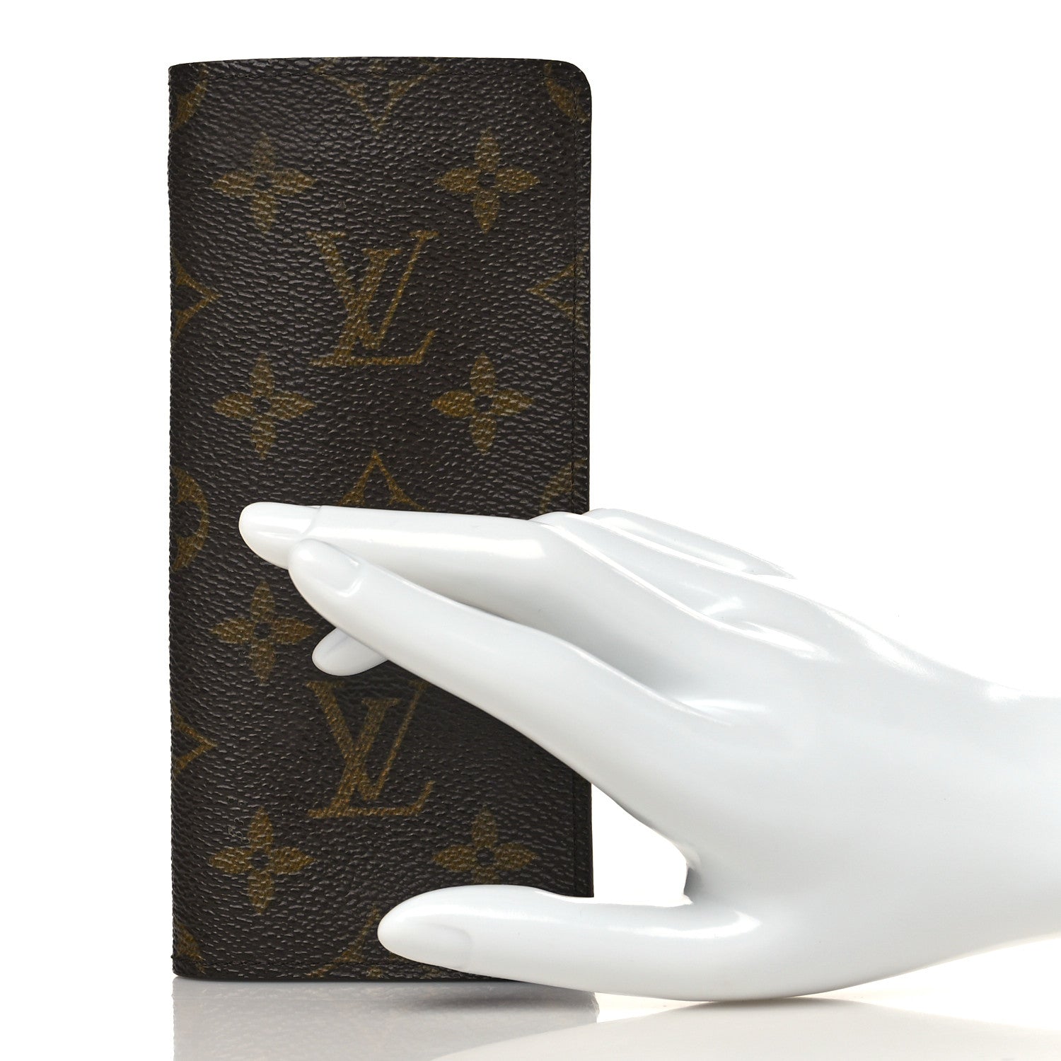 Louis Vuitton Monogram Etui a Lunettes Simple Eyeglass Case 2 of 7