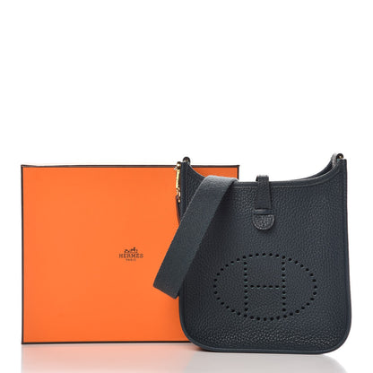 Hermes Taurillon Clemence Amazone Evelyne TPM Vert Cypress 9 of 9