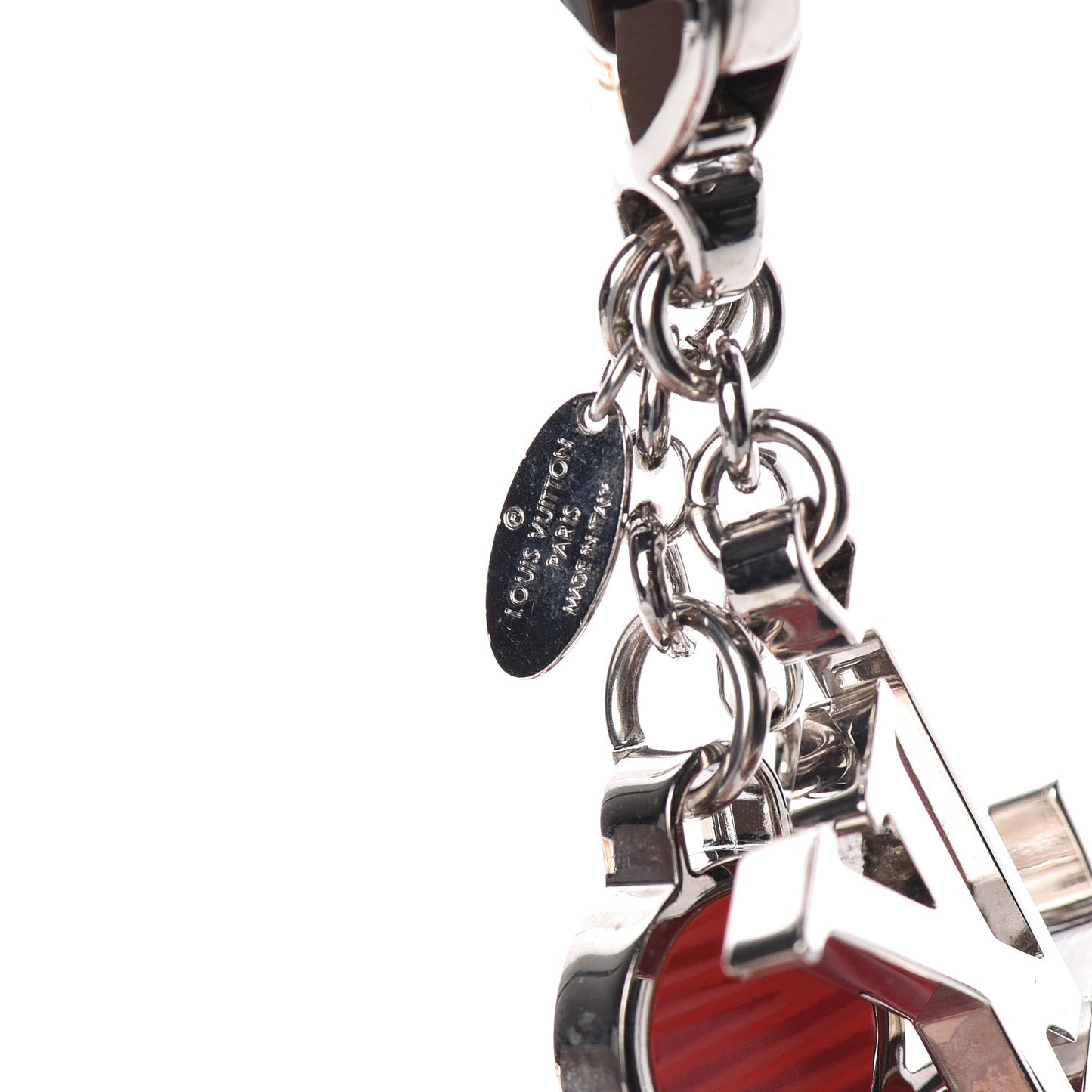 Fleur d Epi Bag Charm Red
