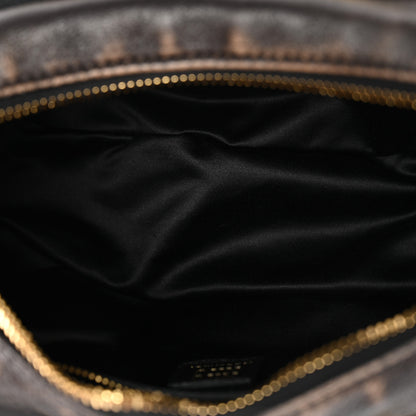 Miu Miu Distressed Nappa Pocket Bag Sand Coffee 5 of 9