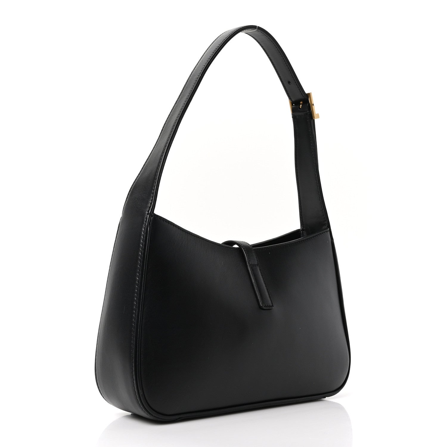 Saint Laurent Smooth Calfskin Le 5 A 7 Hobo Black 3 of 10