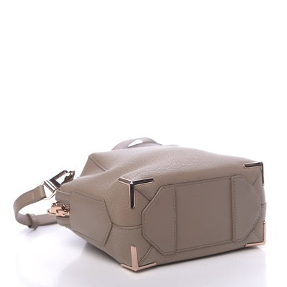 Alexander Wang Pebbled Calfskin Mini Emile Latte Rose Gold Hardware 4 of 12