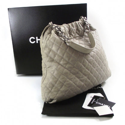 Chanel Caviar Quilted Tote Gray 3 of 13