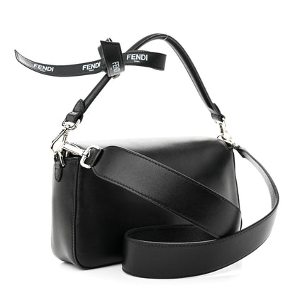 Fendi X MARC JACOBS Nappa Logo Medium Baguette Black 3 of 10