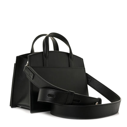 MCM Calfskin Lux Studded Milano Tote Black 4 of 14