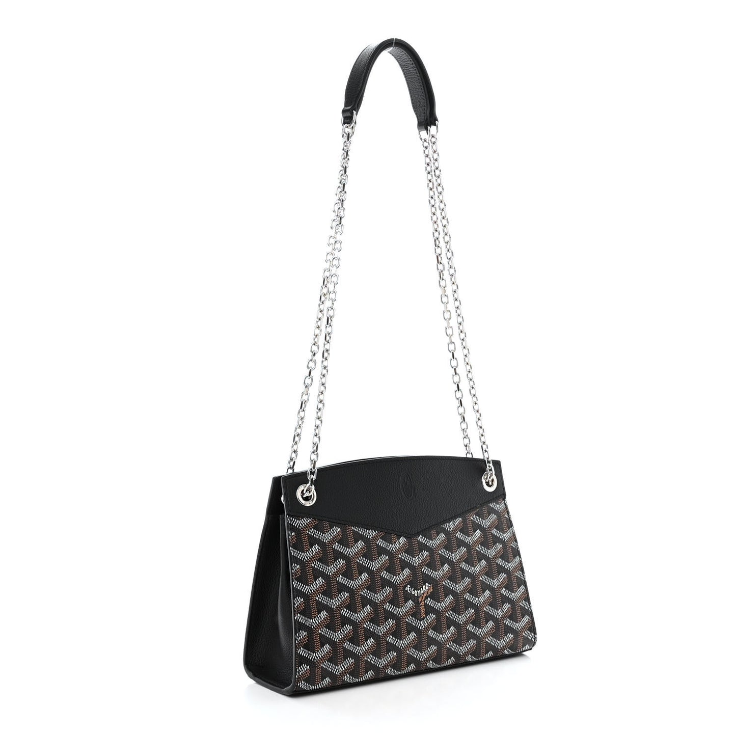 Goyardine Rouette Structure PM Black