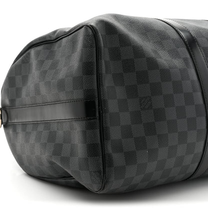 Louis Vuitton Damier Graphite Keepall Bandouliere 45 7 of 14