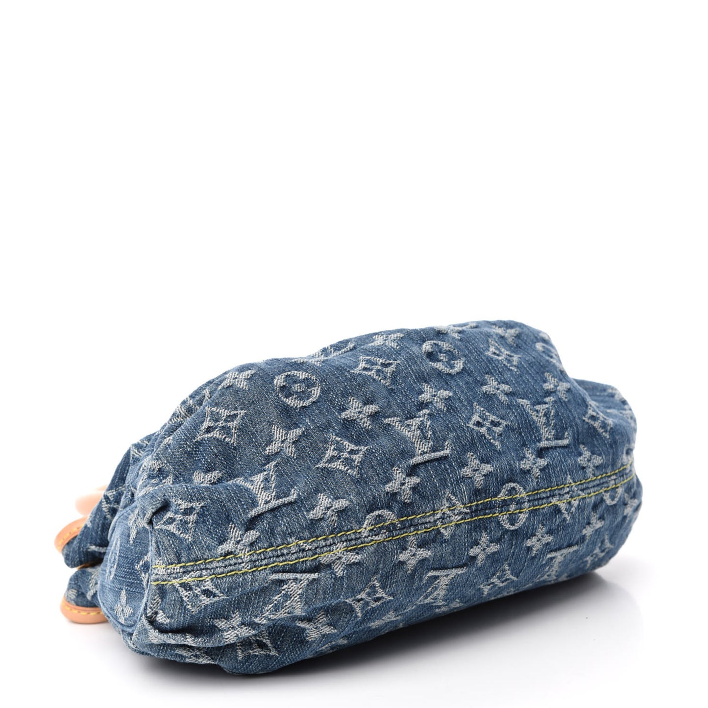 Monogram Denim Pleaty Blue