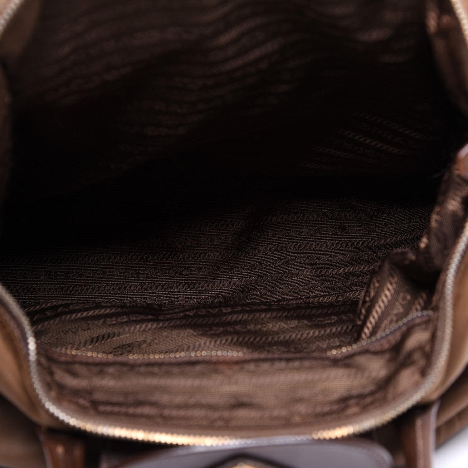 Prada Saffiano Tessuto Nylon Tote Corinto 5 of 16