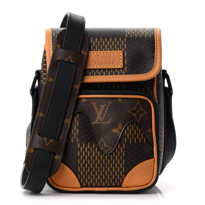 Louis Vuitton X NIGO Giant Damier Ebene Monogram Nano Amazone Messenger 1 of 9