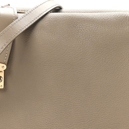 Louis Vuitton Calfskin Side Trunk MM Taupe 7 of 9