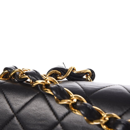 Chanel Lambskin Quilted Jumbo Single Flap Black 6 of 11