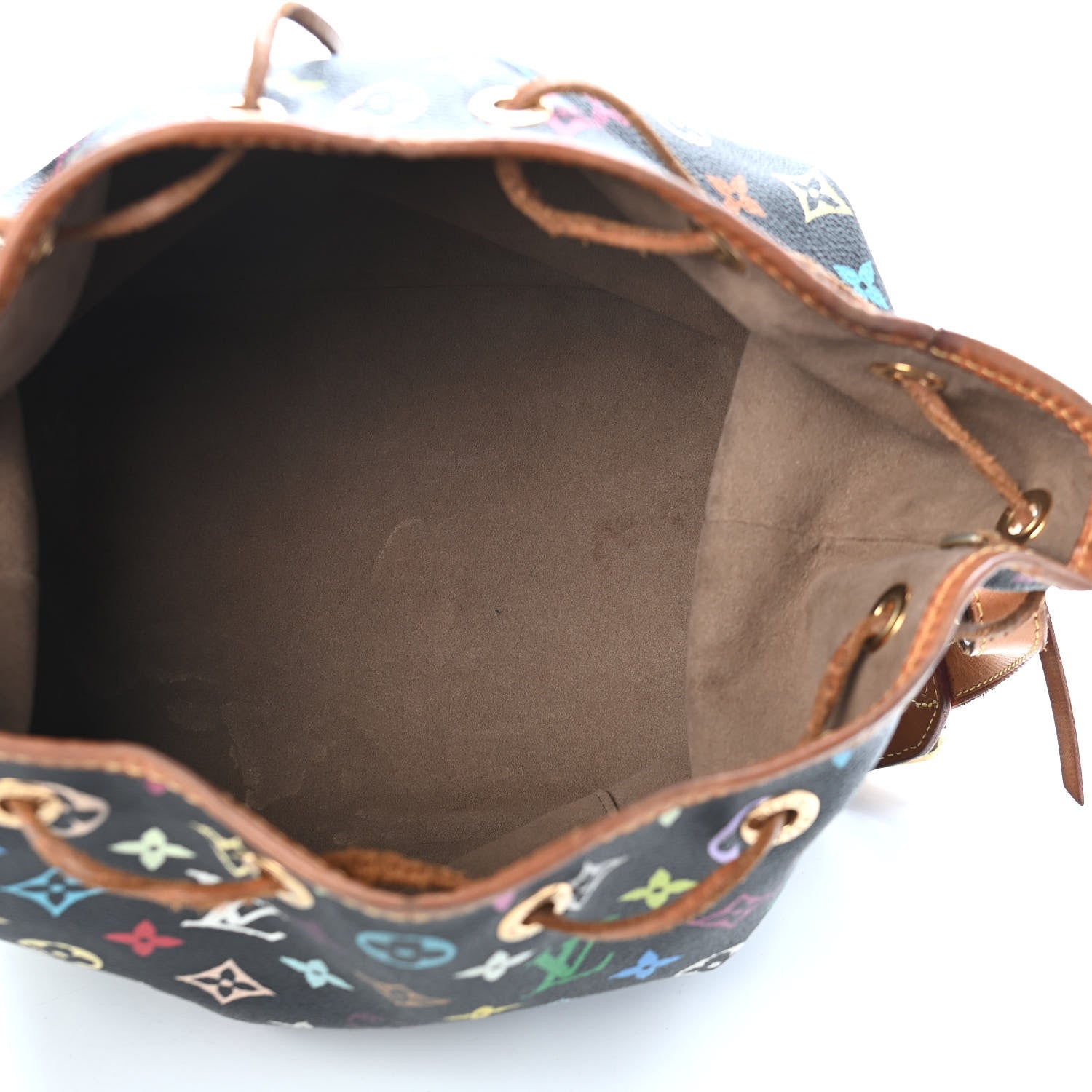 Louis Vuitton Monogram Multicolor Petit Noe Black 5 of 10