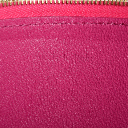 Celine Lambskin Bi-Color Solo Clutch Pouch Hibiscus 6 of 8