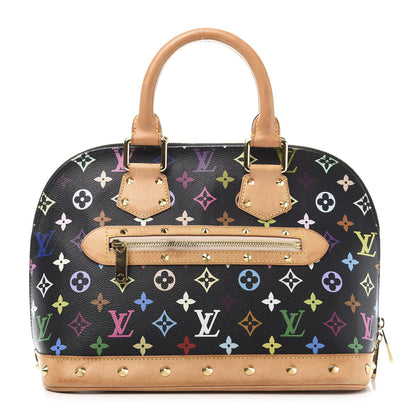 Louis Vuitton Monogram Multicolor Alma Black 1 of 12