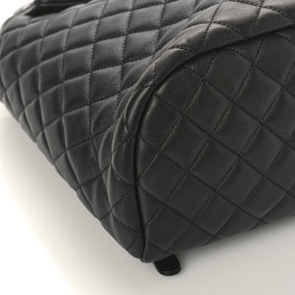 Chanel Lambskin Quilted Large Urban Spirit Backpack Black 8 of 9