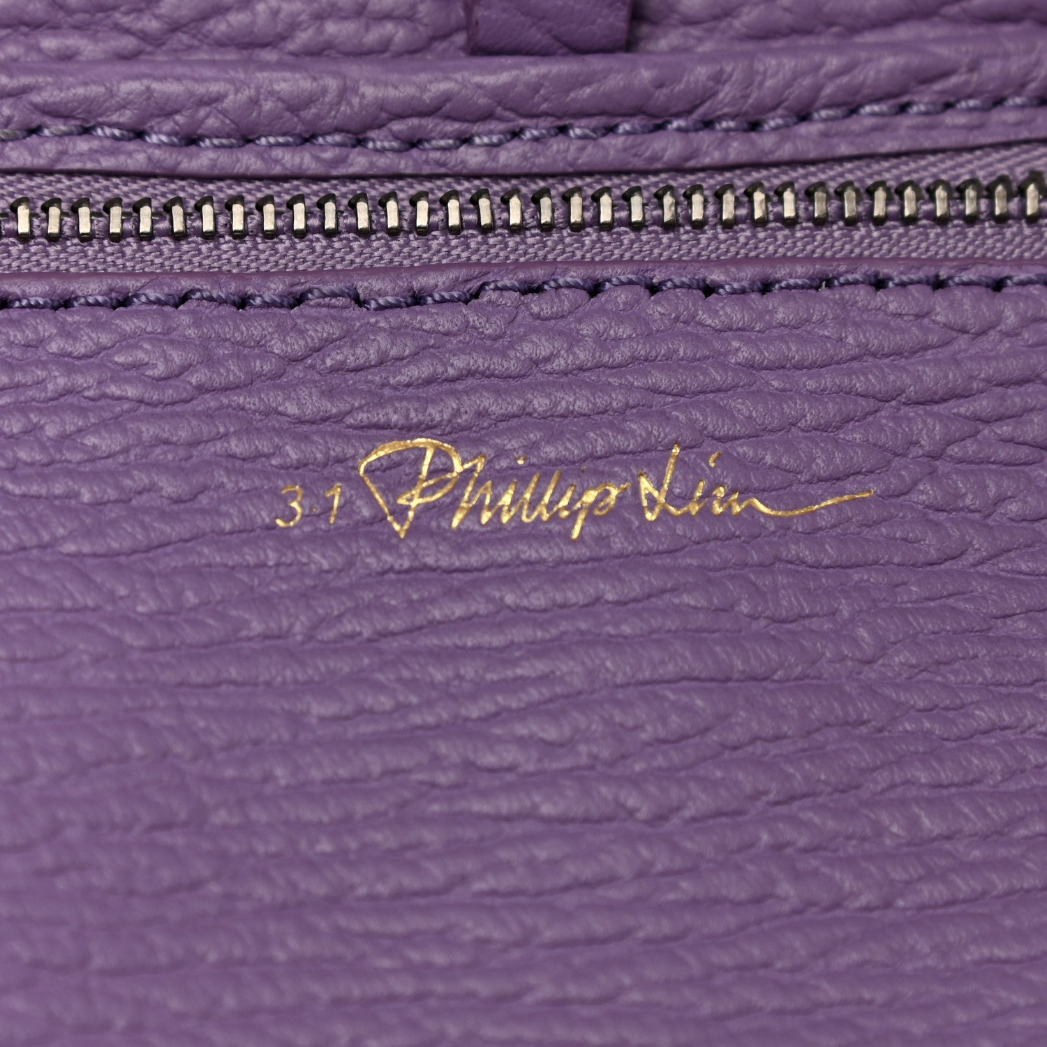 3.1 Phillip Lim Textured Calfskin Mini Pashli Satchel Violet 5 of 8