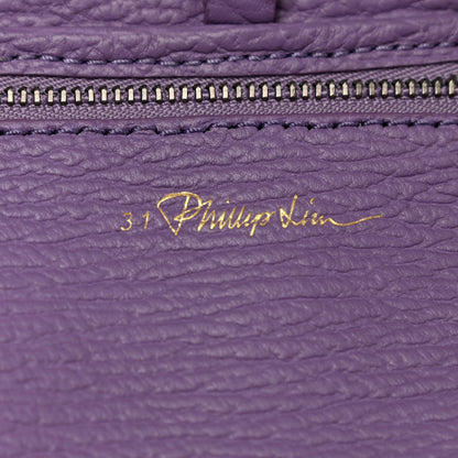 3.1 Phillip Lim Textured Calfskin Mini Pashli Satchel Violet 5 of 8