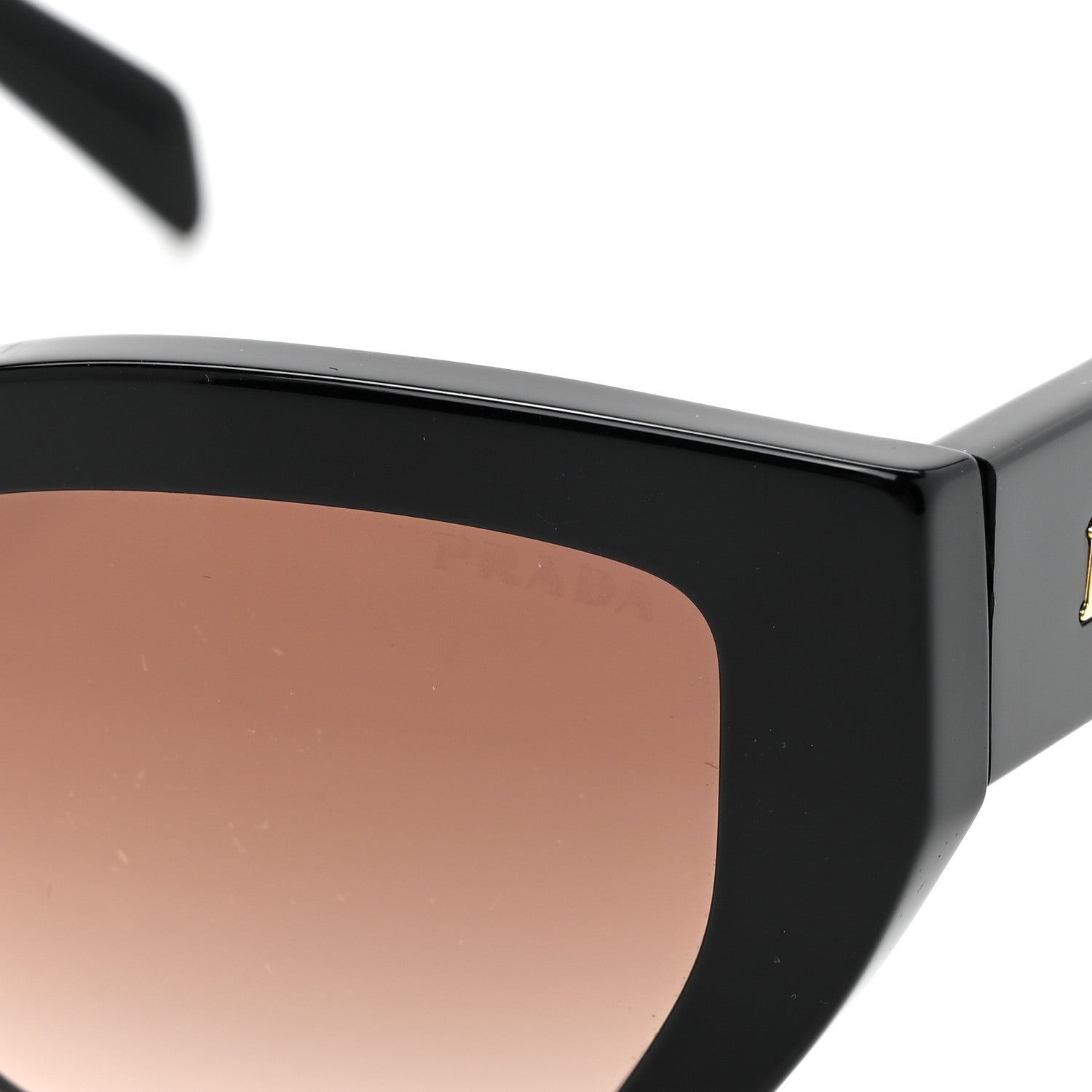 Prada Acetate Sunglasses SPR A09 Black 7 of 8