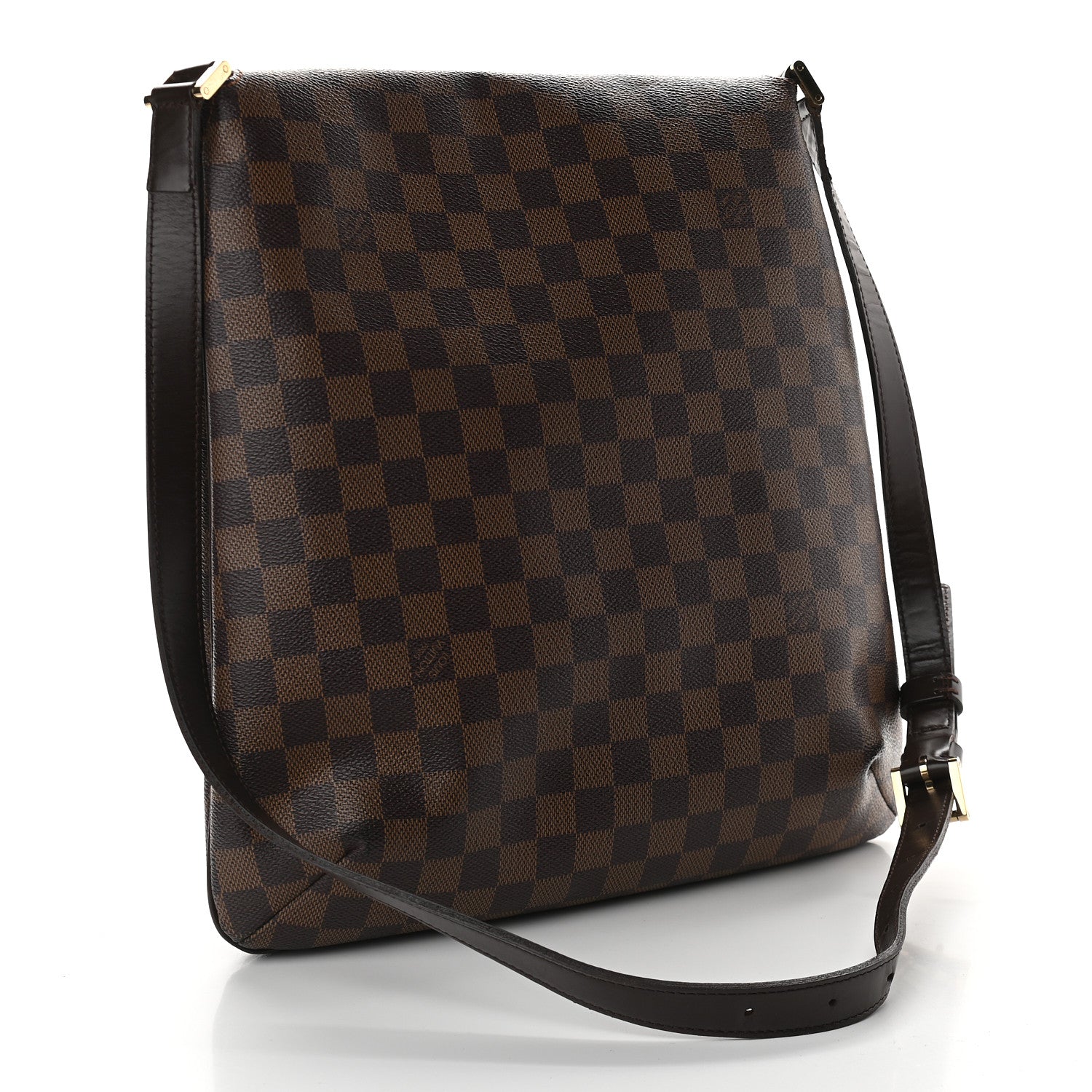 Louis Vuitton Damier Ebene Musette GM 3 of 10