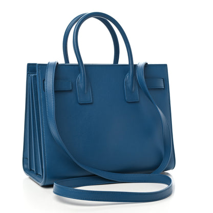 Saint Laurent Calfskin Baby Sac De Jour Indigo 3 of 10