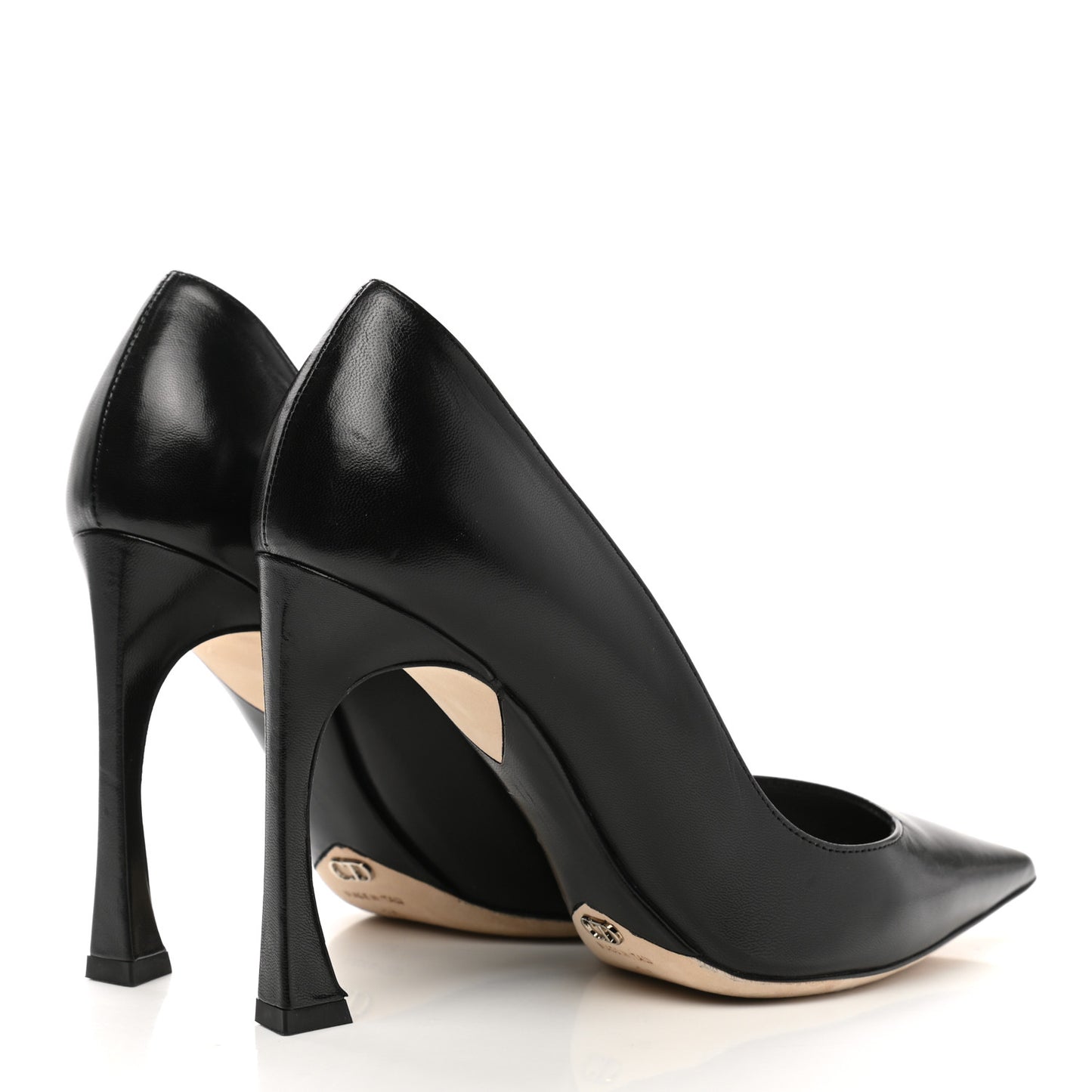 Calfskin Songe 100 Pumps 35 Black