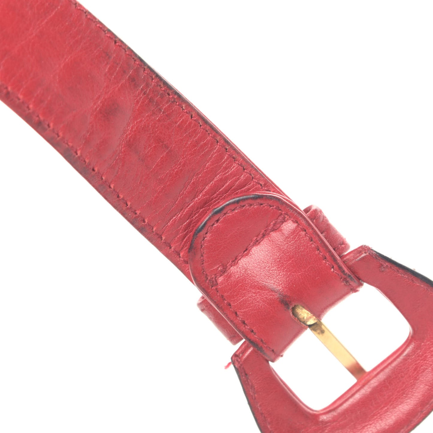 Lambskin Quilted Flap Waist Belt Bag 65 26 Red