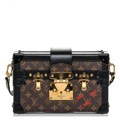 Louis Vuitton Monogram Petite Malle Black 1 of 6