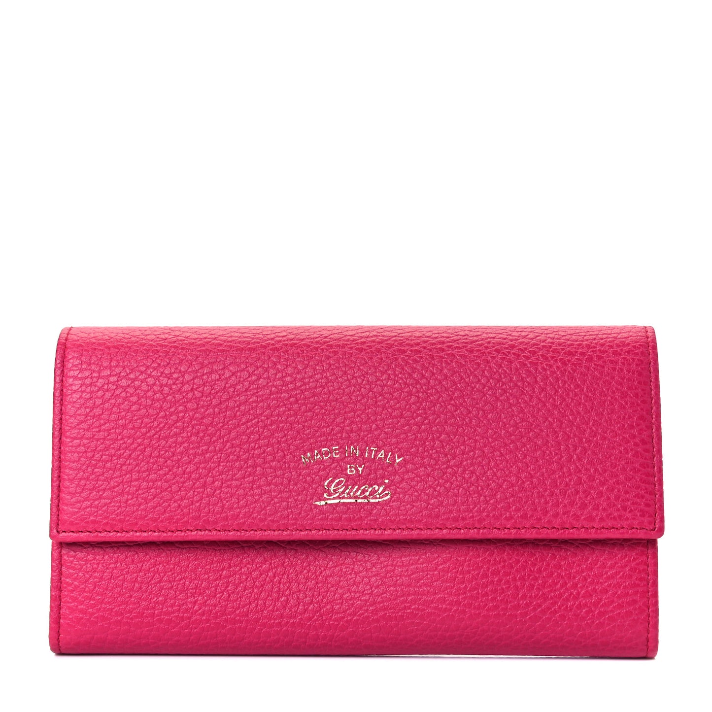 Dollar Calfskin Swing Continental Wallet Blossom