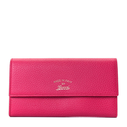 Gucci Dollar Calfskin Swing Continental Wallet Blossom 1 of 7