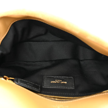 Saint Laurent Suede Calypso Crossbody Fallow 5 of 10