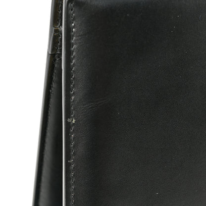 Celine Box Calfskin Medium Clasp Bag Black 10 of 10