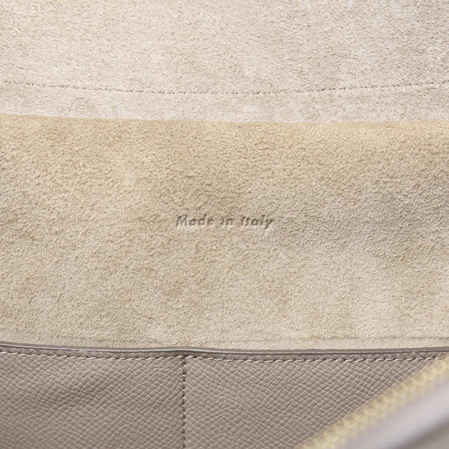Celine Grained Calfskin Mini Belt Bag Light Taupe 7 of 14