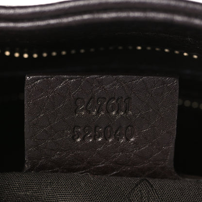 Gucci Calfskin Horsebit Web Dark Brown 7 of 10