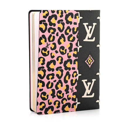 Louis Vuitton Monogram Wild At Heart Clemence Notebook Black 3 of 6