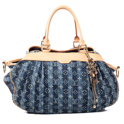 Louis Vuitton Denim Raye Cabas GM 1 of 12