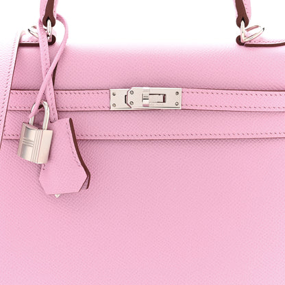 Hermes Epsom Kelly Sellier 25 Mauve Sylvestre 8 of 11