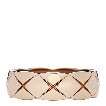 Chanel 18K Beige Gold Small Coco Crush Ring 58 8.5 1 of 6