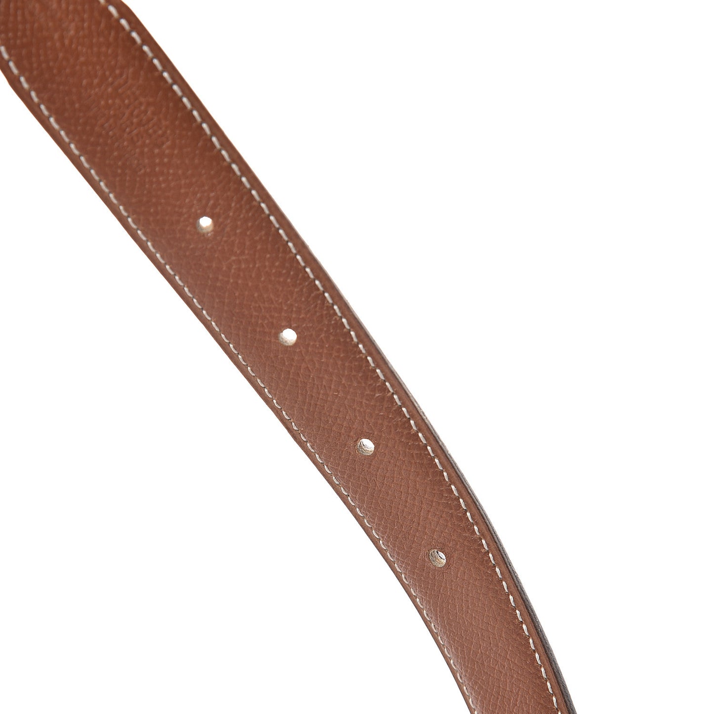 Box Epsom 24mm Mini Constance H Belt 80 Black Gold