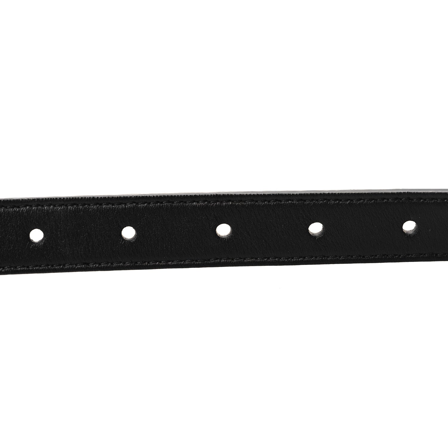 Gucci Calfskin Double G 20mm Belt 70 28 Black 3 of 5