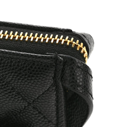 Chanel Caviar Quilted Polly Pocket Pouch Black 8 of 10