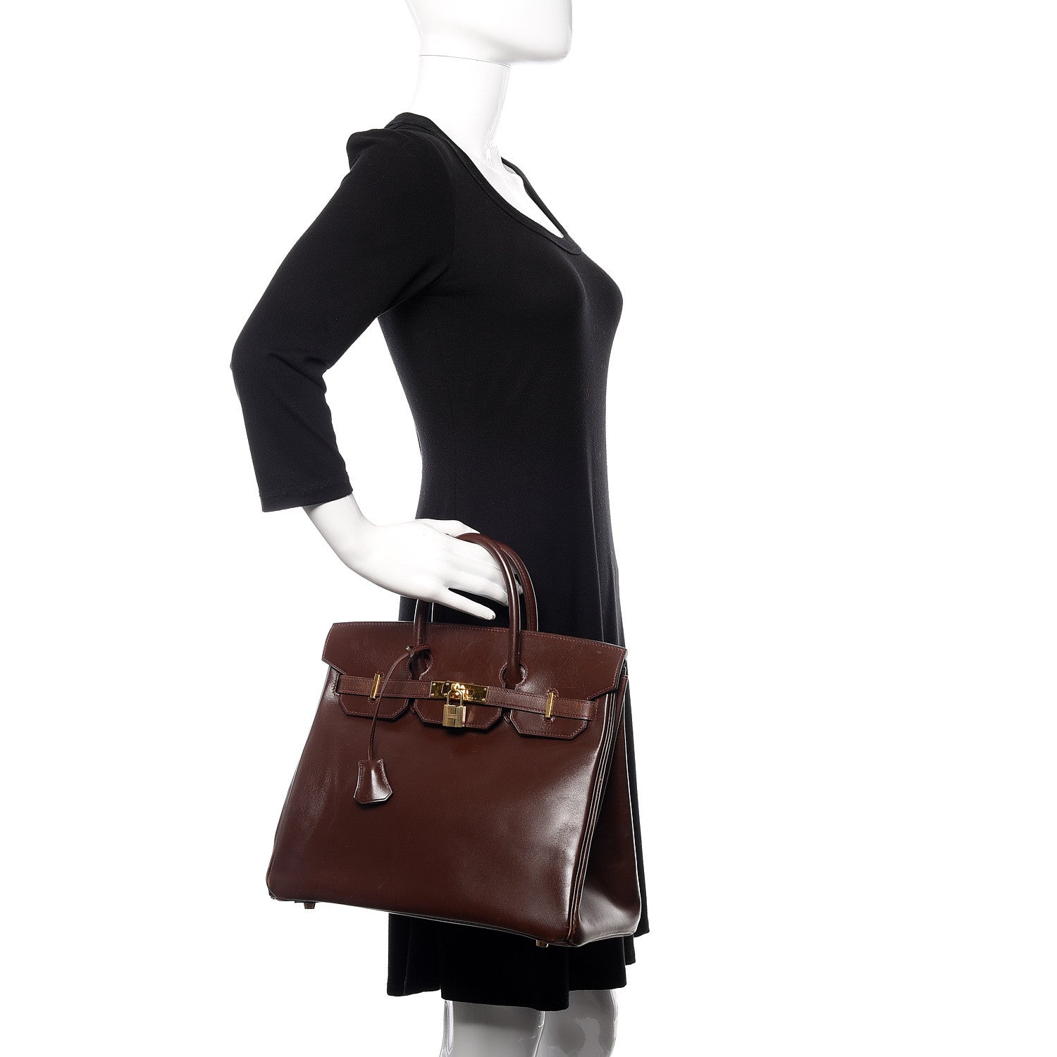 Hermes Box HAC Birkin 32 Havane 2 of 34