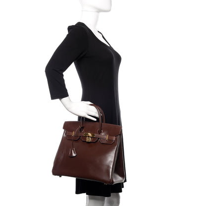 Hermes Box HAC Birkin 32 Havane 2 of 34