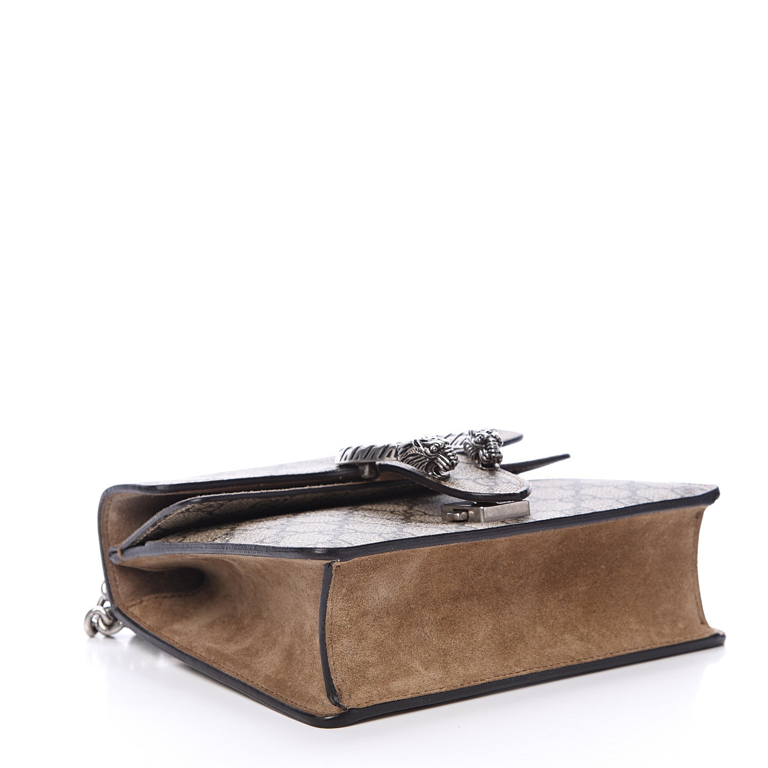 Gucci GG Supreme Monogram Mini Dionysus Shoulder Bag Taupe 3 of 14