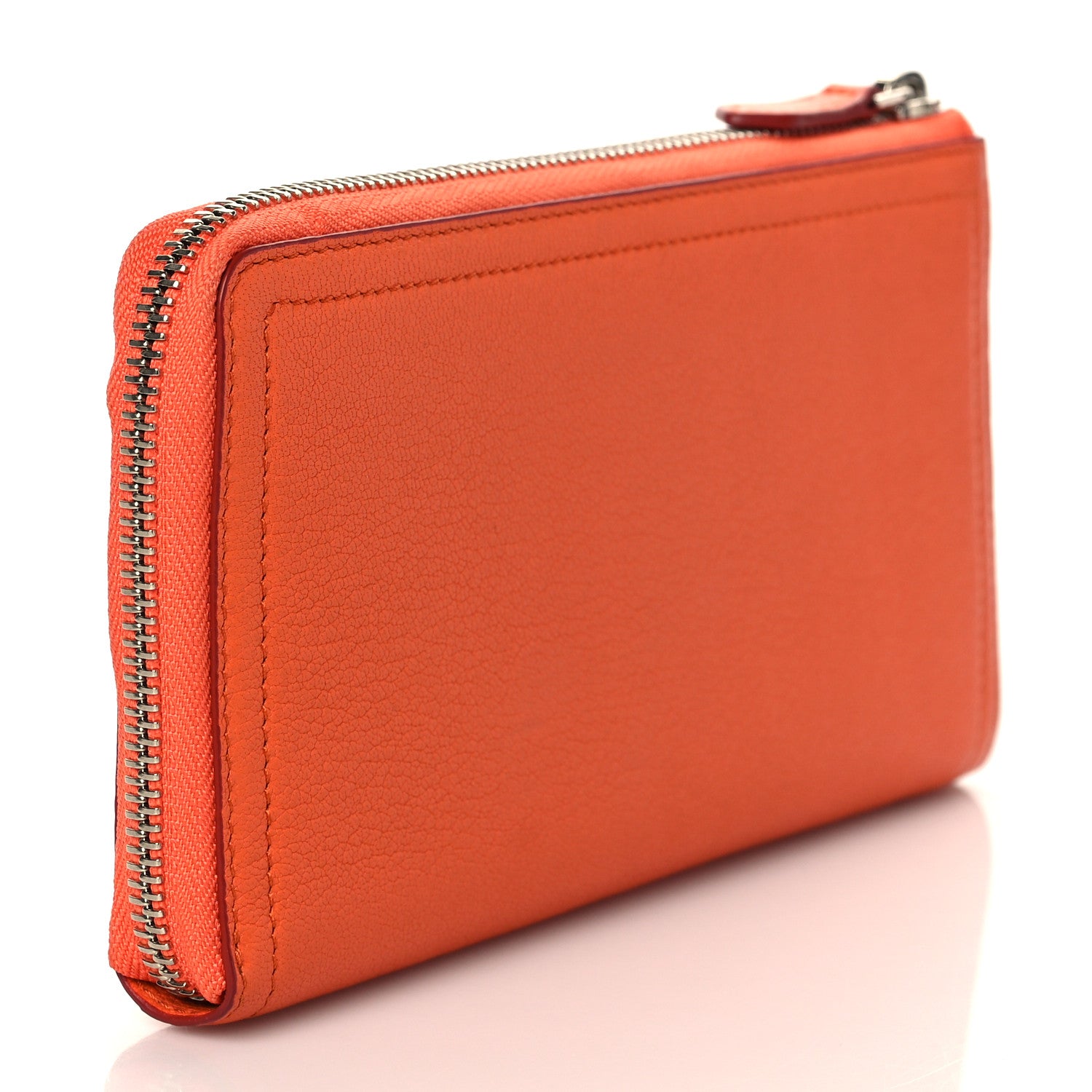 Givenchy Sugar Goatskin Pandora Zip Around Wallet Orange 3 of 8