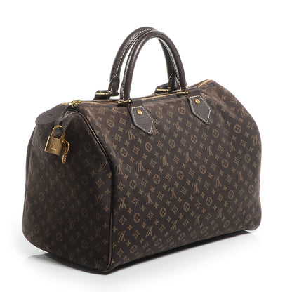 Louis Vuitton Mini Lin Speedy 30 Ebene 3 of 6
