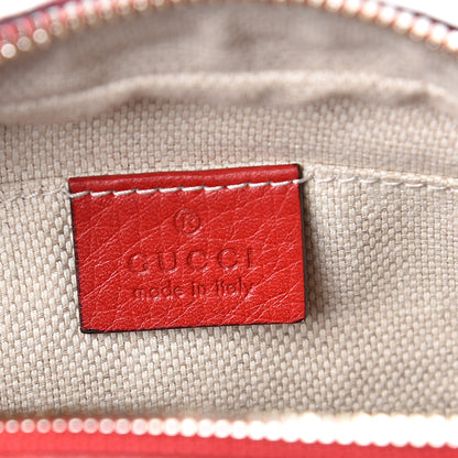 Gucci Pebbled Calfskin Small Soho Disco Bag Tabasco Red 6 of 11