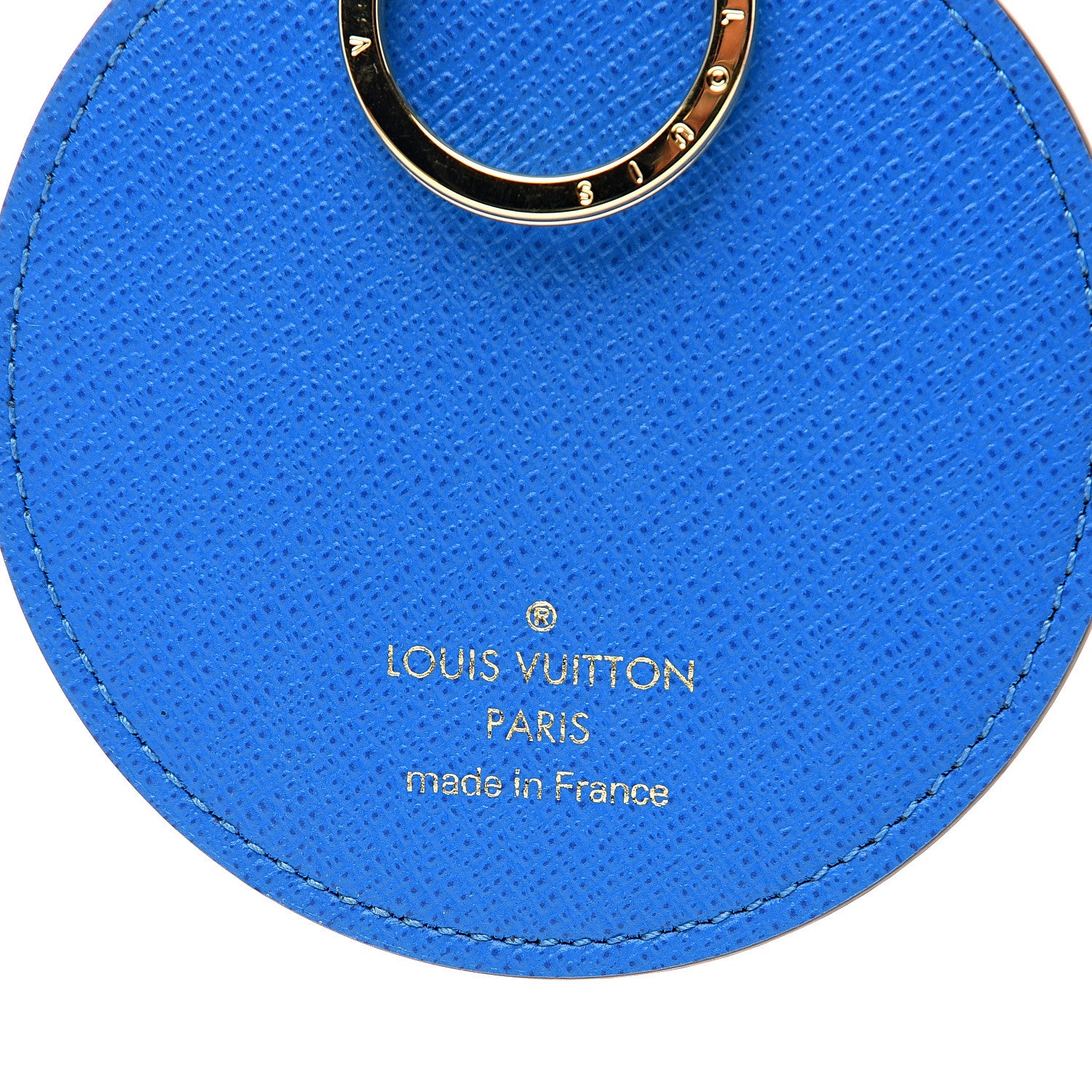 Louis Vuitton Monogram 2019 Christmas Animation Venice Bag Charm Key Ring Blue 3 of 3