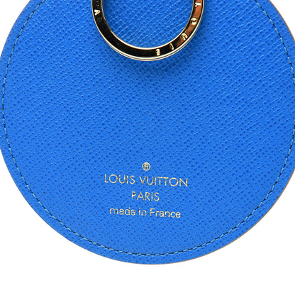 Louis Vuitton Monogram 2019 Christmas Animation Venice Bag Charm Key Ring Blue 3 of 3
