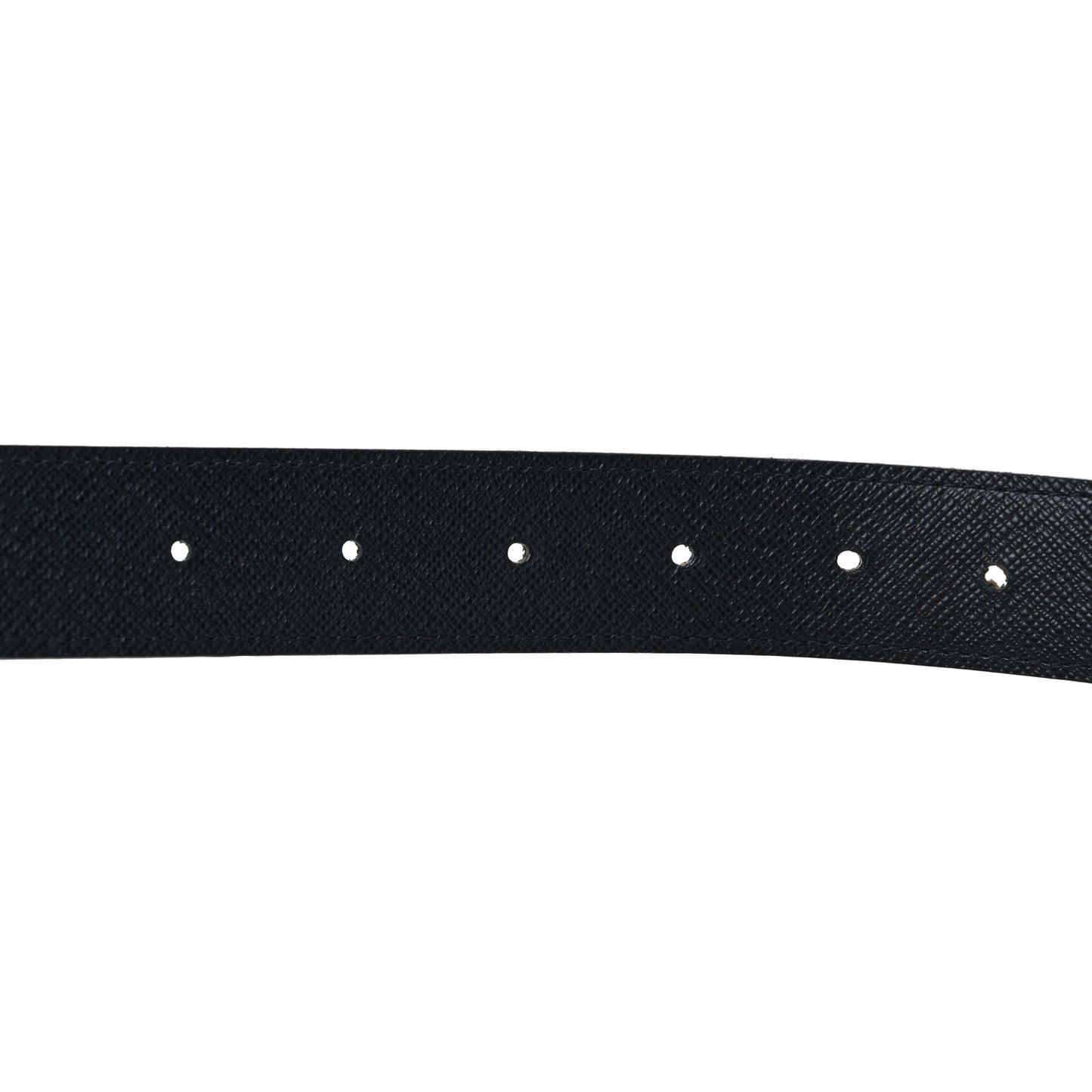 Calfskin Monogram 30mm LV Initiales Reversible Belt 75 30 Black